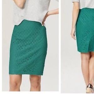 Loft Lace Pencil Skirt
